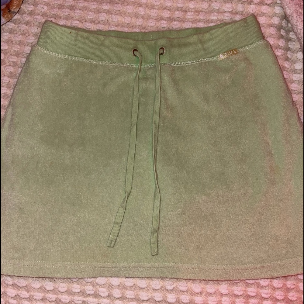 terry cloth skirt